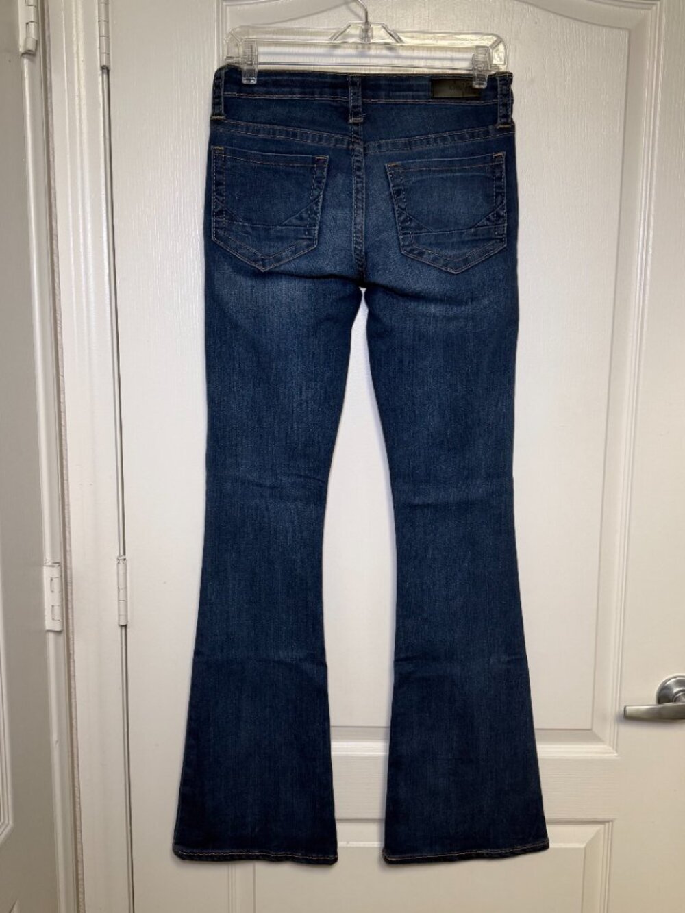 Daytrip Lynx Flare Jeans Size 27L Medium Wash Stretch Long Inseam - Picture 2 of 5